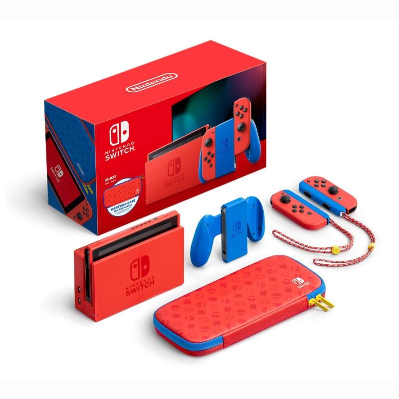 Nintendo Switch Mario Red & Blue Edition - Image 3