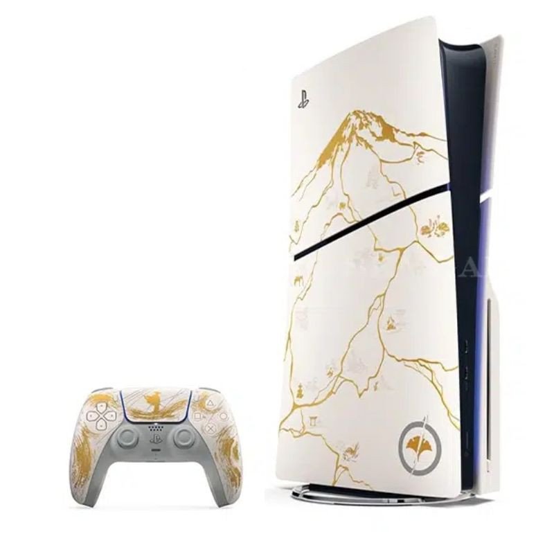 Sony PlayStation PS5 Slim 1TB Ghost of Yōtei Gold Limited Edition