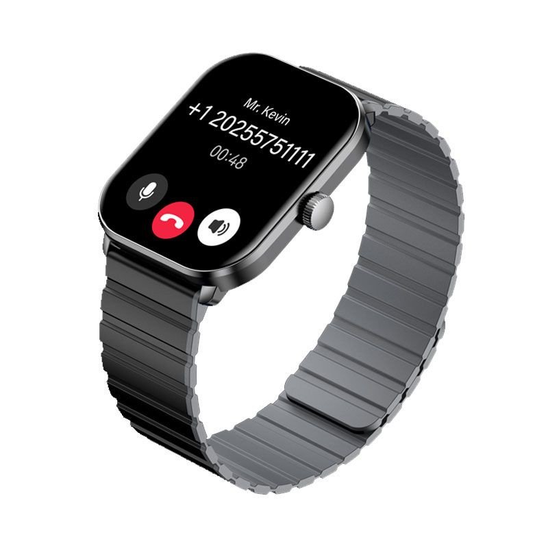 Glorimi GS1 Pro Blueetooth Calling Dual Strap Smart Watch - Image 2