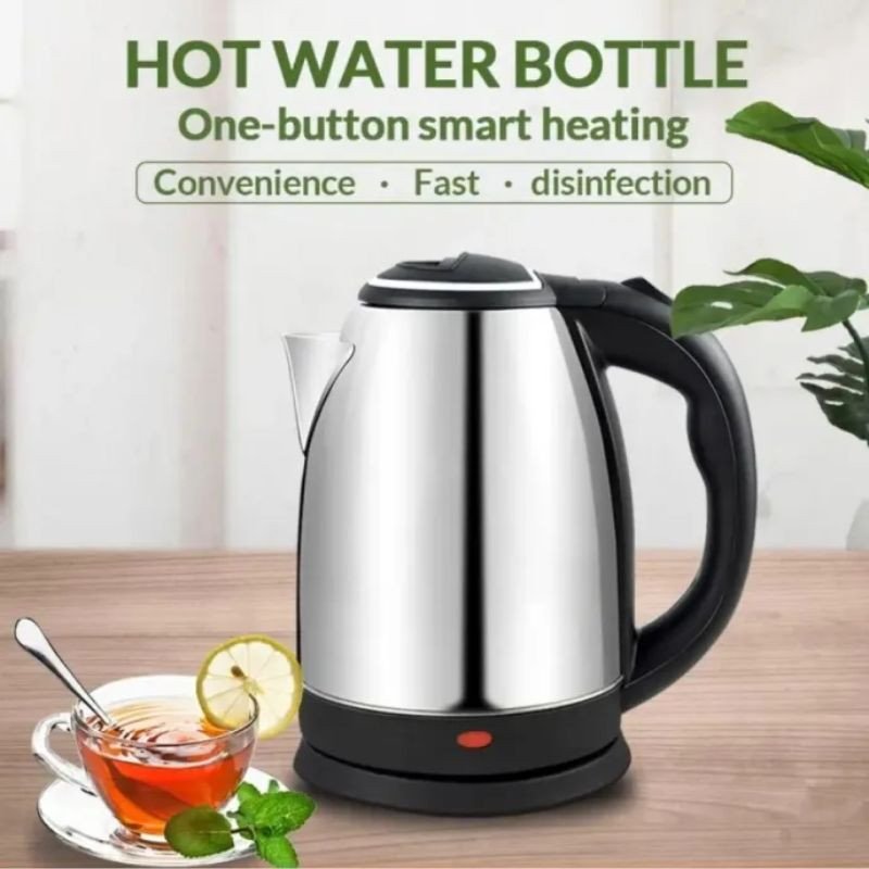 Electric Kettle 1.8 Litre Stainless Steel 220V - Image 2