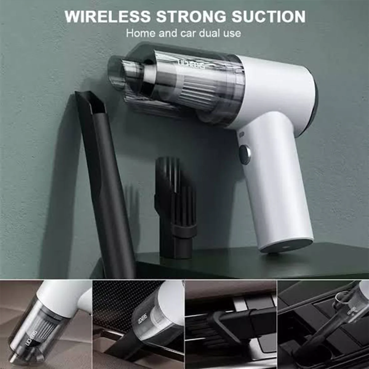 3 in 1 Portable Rechargeable Vacuum Cleaner - Image 2