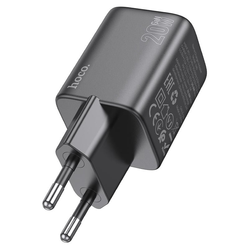 HOCO N40 Mighty 20W PD Fast Wall Charger - Image 2
