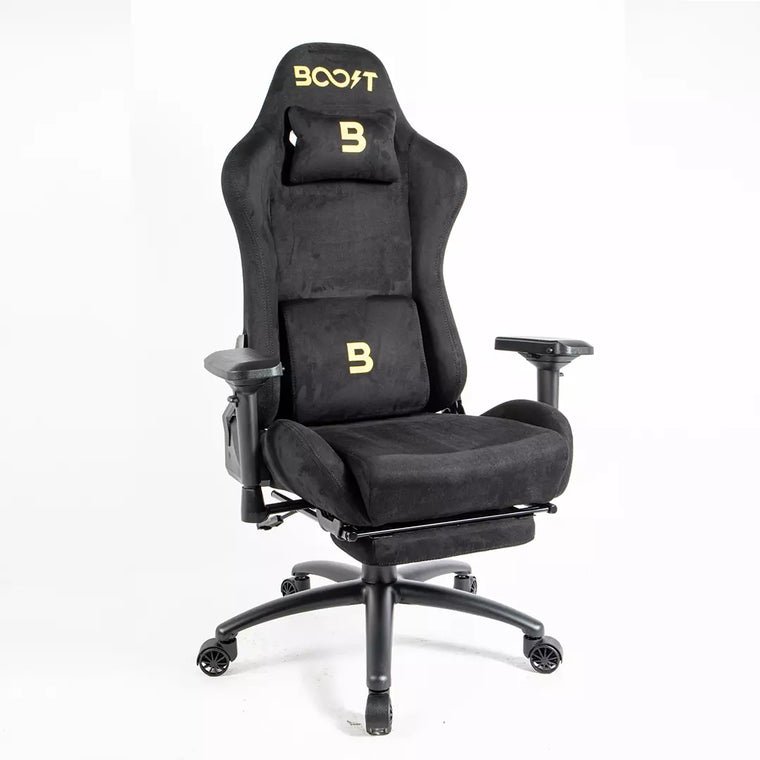 Dominion Ergonomic Chair - With Footrest · Black