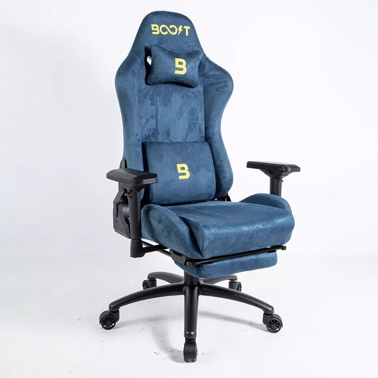 Dominion Ergonomic Chair - With Footrest · Blue