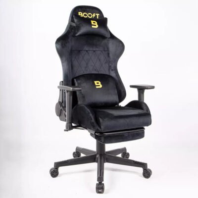 Ascend Ergonomic Chair - With Footrest · Black