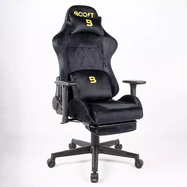 Ascend Ergonomic Chair - With Footrest · Black