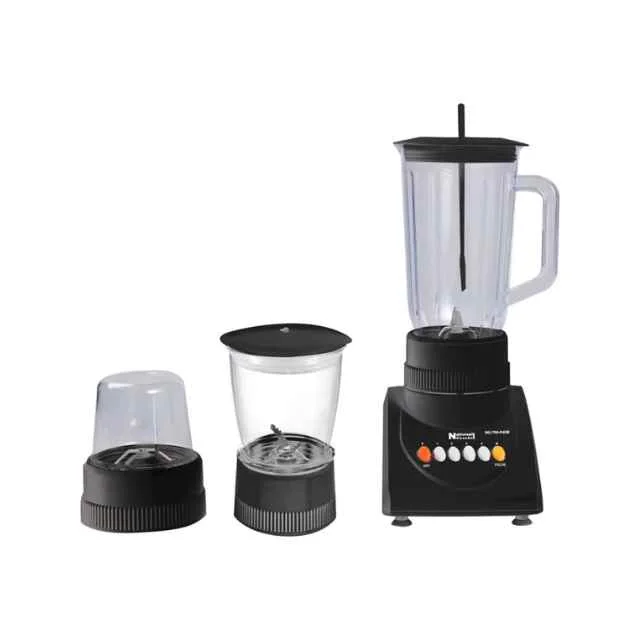 P4OB BLENDER 3 IN 1 1.25L JAR 300W NATIONAL GOLD BLACK