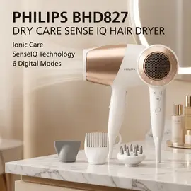 Philips BHD827 Dry Care Sense IQ Hair Dryer