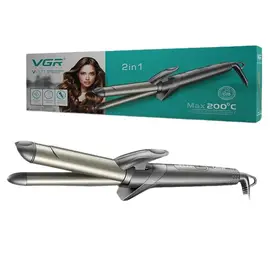 VGR V-571 Professional 2-IN-1 Curling Iron Hair Curler